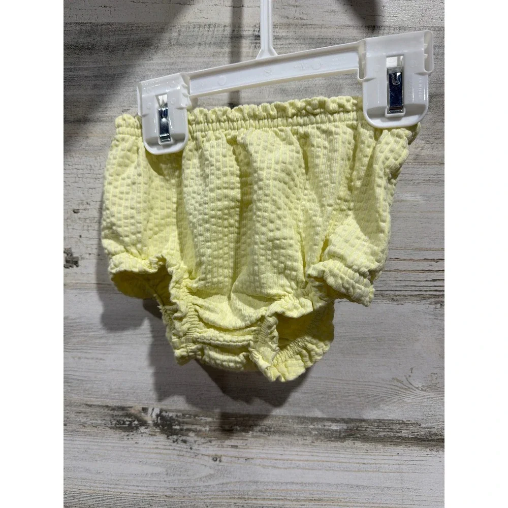 Vince Camuto Cat&Jack Summer Outfit Bundle Girls 12M‎ Floral Lemon Seersucker